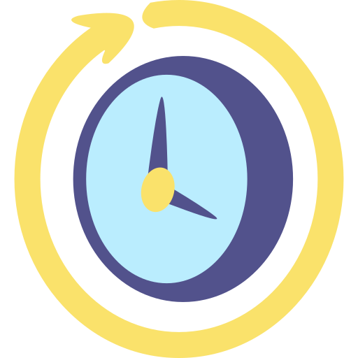 1時間 Generic Flat icon