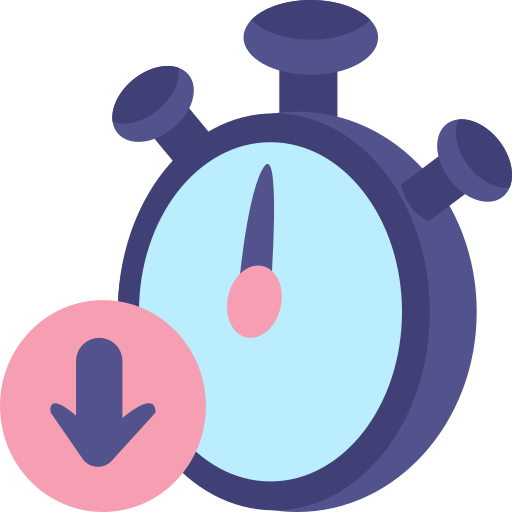 tiempo de inactividad Generic Flat icono