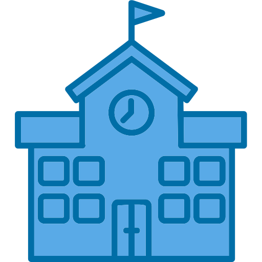 schule Generic Blue icon