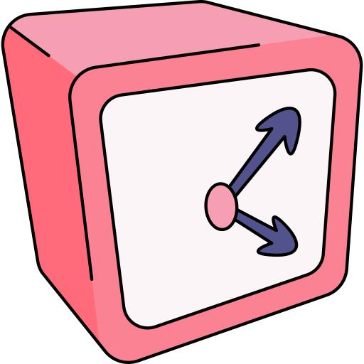 reloj de escritorio Generic Thin Outline Color icono