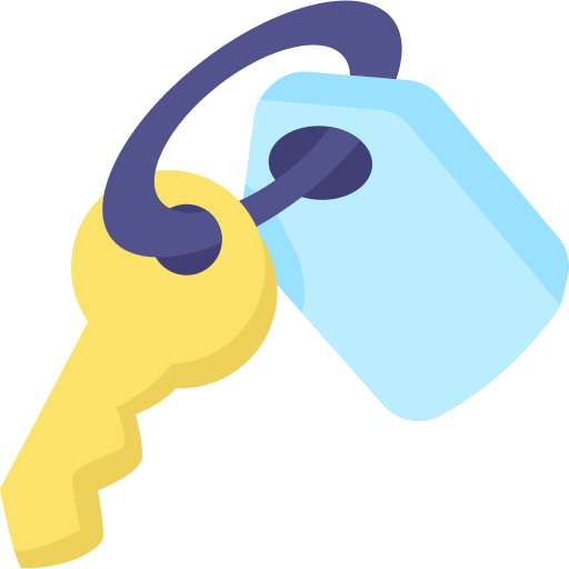 Hotel key Generic Flat icon