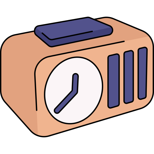 Analog Generic Thin Outline Color icon