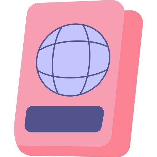 passaporte Generic Flat Ícone