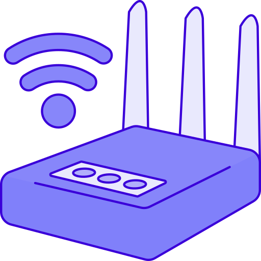 wi-fi Generic Outline Color ikona