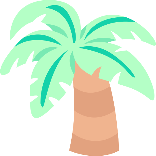 Пальма Generic Flat иконка