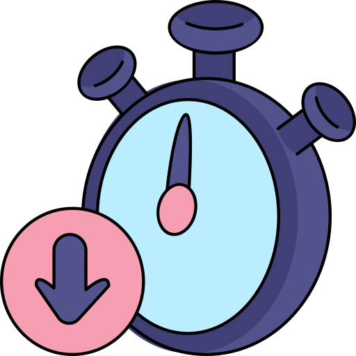 Down time Generic Thin Outline Color icon