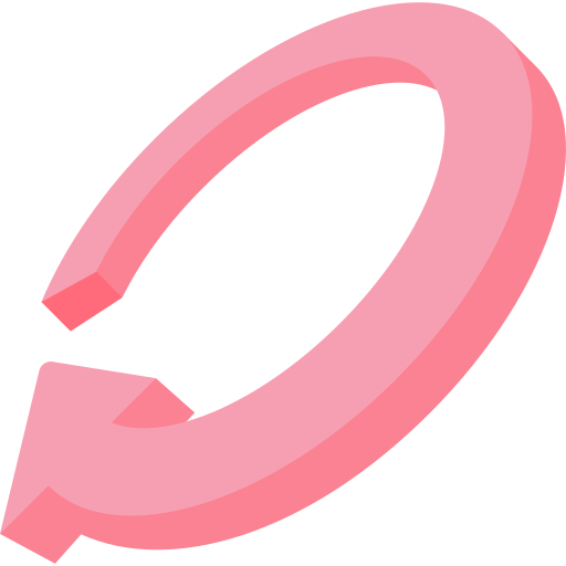 flecha circular Generic Flat icono