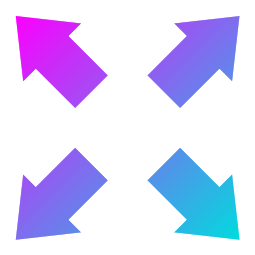 Expand Generic Flat Gradient icon