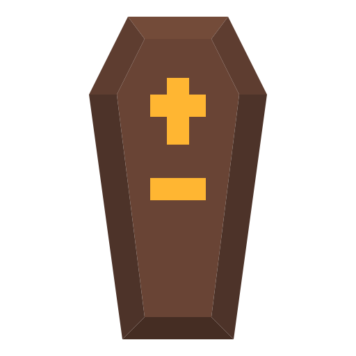 Coffin Iconixar Flat icon