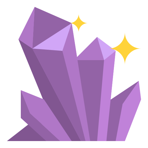 kristal Iconixar Flat icoon