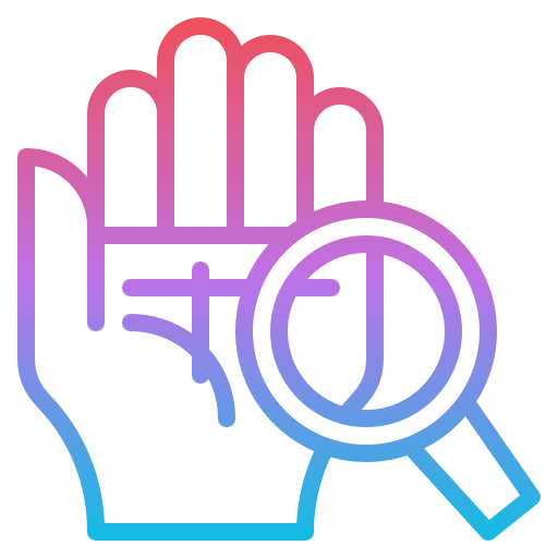 Palmistry Iconixar Gradient icon