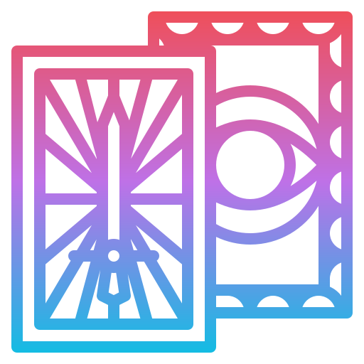 Tarot Iconixar Gradient icon