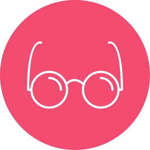 眼鏡 Generic Circular icon