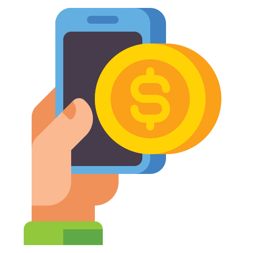 Mobile payment Flaticons Flat icon