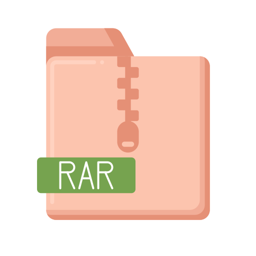 rar Flaticons Flat ikona