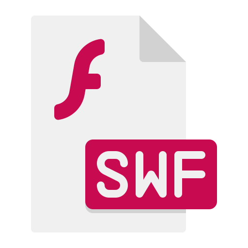 swf Flaticons Flat icoon