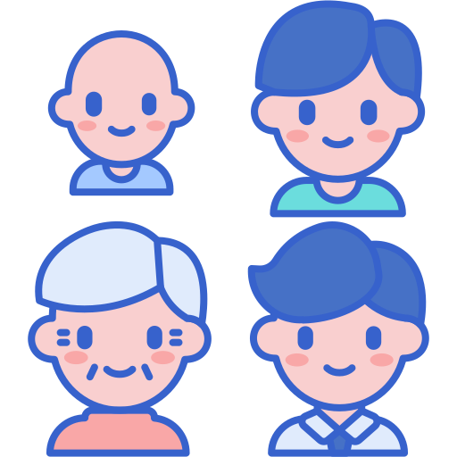Age group Flaticons Lineal Color icon