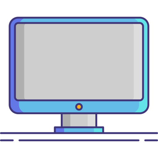 computer Flaticons Lineal Color icona