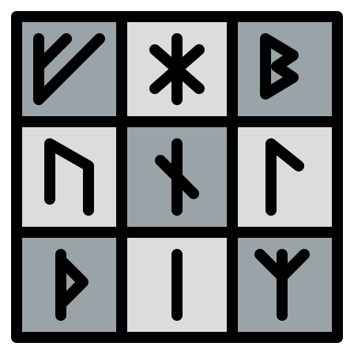 runas Iconixar Lineal Color icono