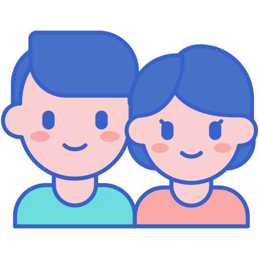 Parents Flaticons Lineal Color icon