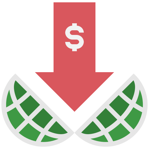 経済危機 Generic Flat icon