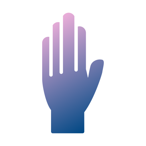Hand up Generic Mixed icon