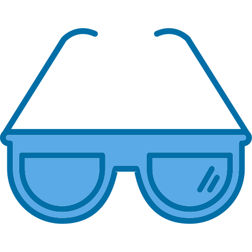 gafas de protección Generic Blue icono