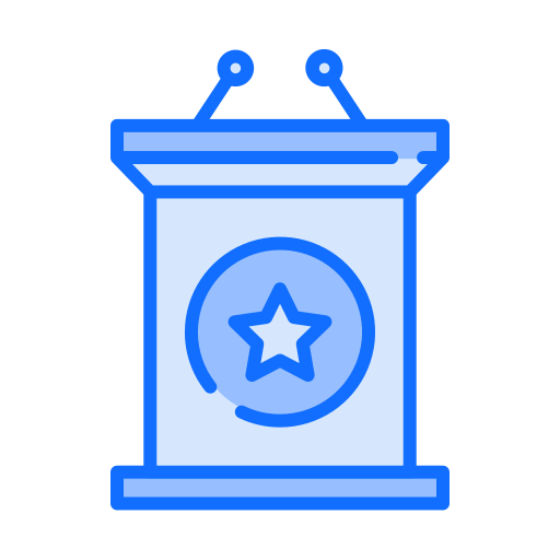 表彰台 Generic Blue icon