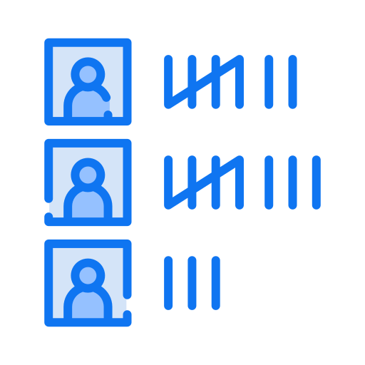 Count Generic Blue icon