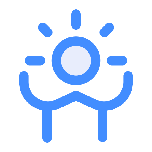 humano Generic Blue icono
