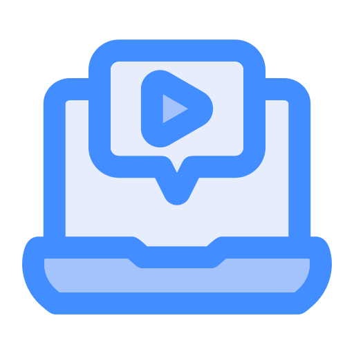 Videos Generic Blue icon
