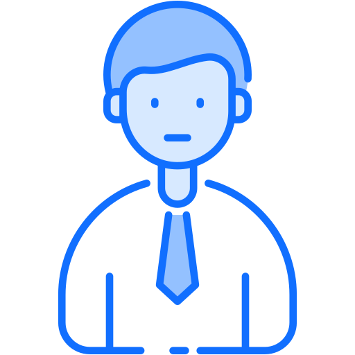 Бизнесмен Generic Blue иконка