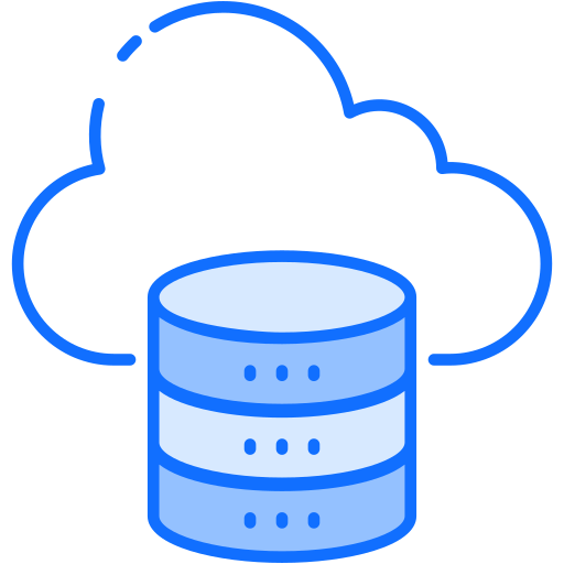 Облачный сервер Generic Blue иконка