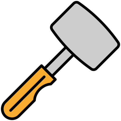 Mallet Generic Outline Color icon