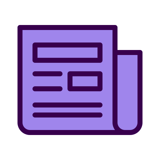 News Generic Outline Color icon