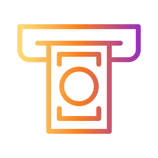 Withdrawal Generic Gradient icon