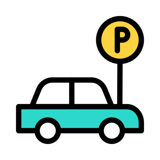parking Generic Outline Color ikona