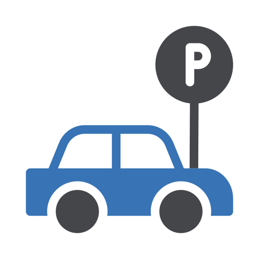 parking Generic Blue ikona