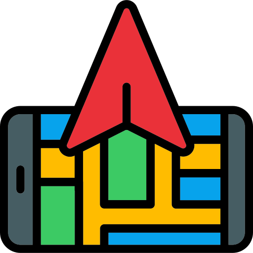 navigation Generic Outline Color icon