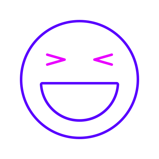 Laugh Generic Outline Color icon