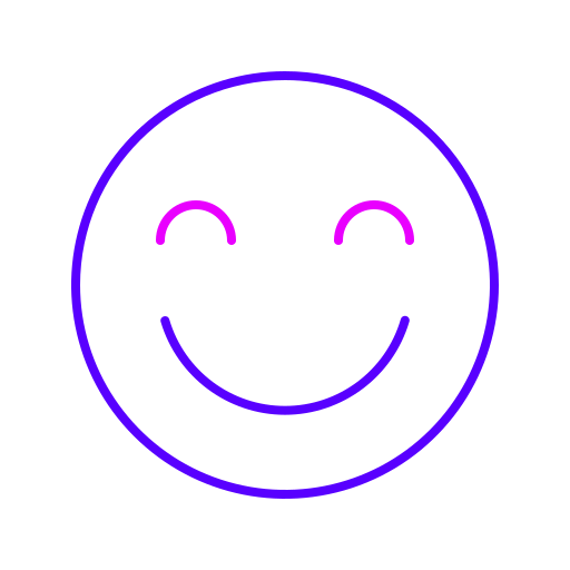 le sourire Generic Outline Color Icône