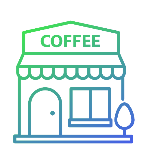 Coffee shop Generic Gradient icon