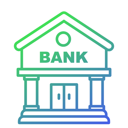 bank Generic Gradient icoon