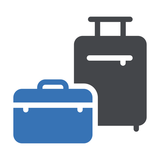 bagages Generic Blue Icône
