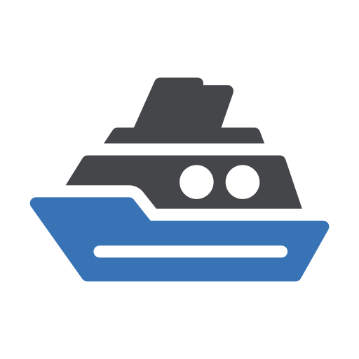 kreuzfahrt Generic Blue icon