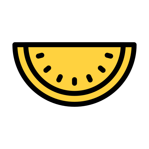 wassermelone Generic Outline Color icon