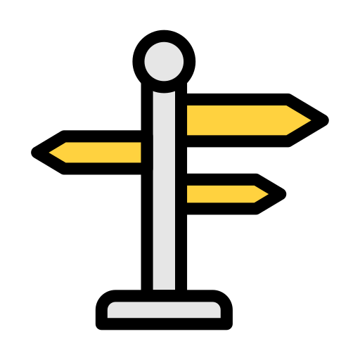 znak drogowy Generic Outline Color ikona