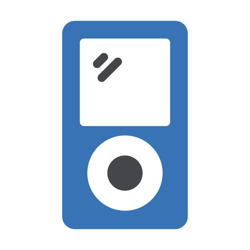 Music player Generic Blue icon