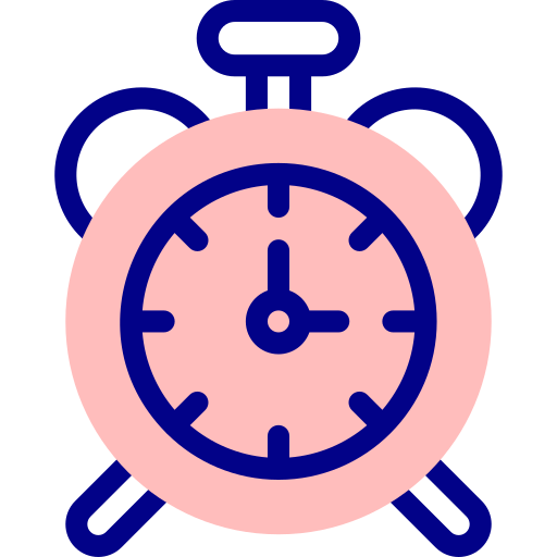 alarm Detailed Mixed Lineal color icon