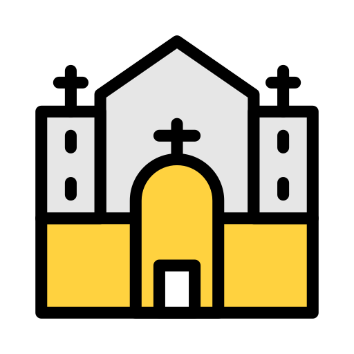 가톨릭 Generic Outline Color icon
